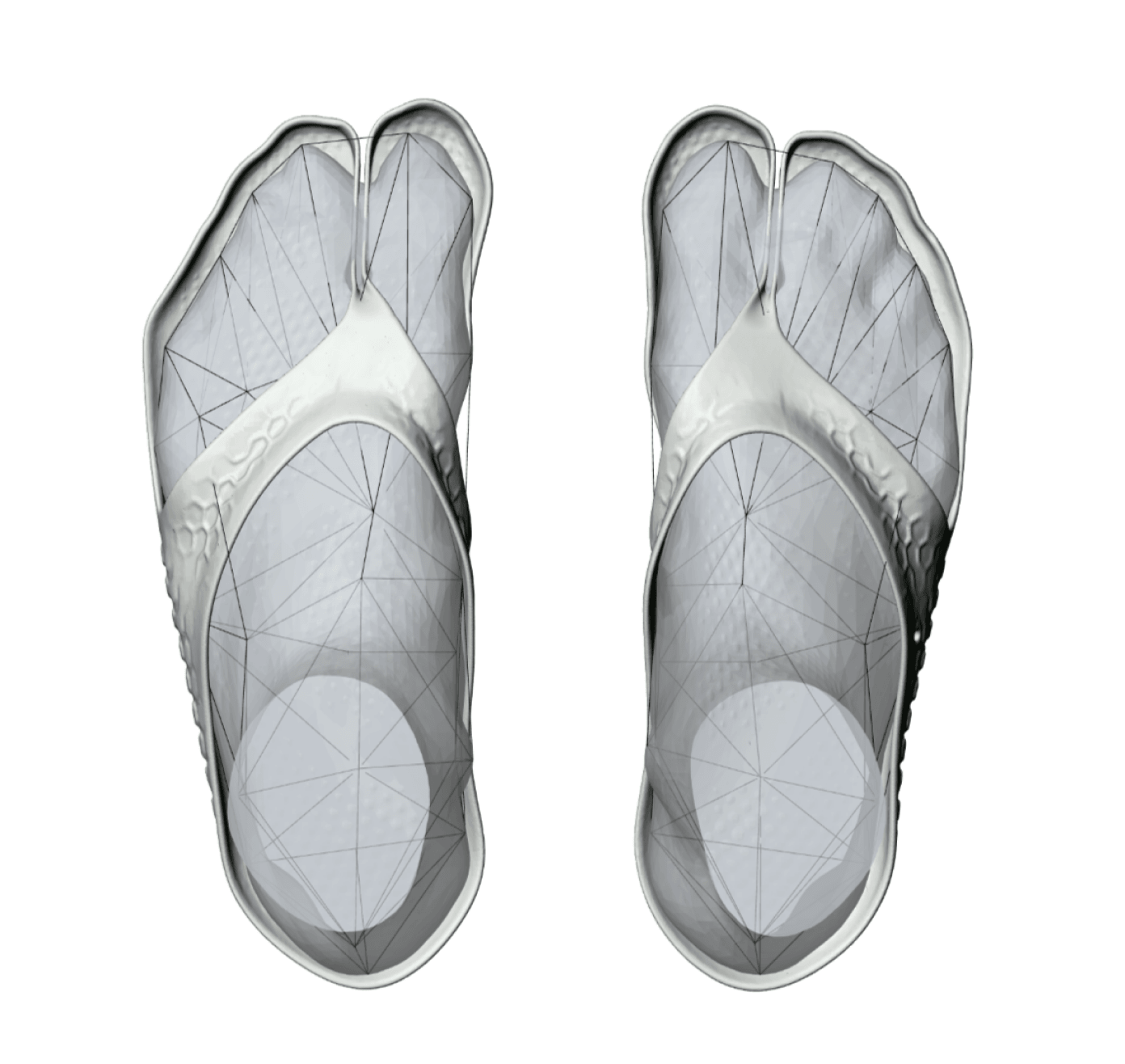 VivoBiome scan-to-print footwear visualization